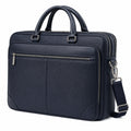Elegante Dunkelblaue Laptoptasche mit Abnehmbarem Schultergurt