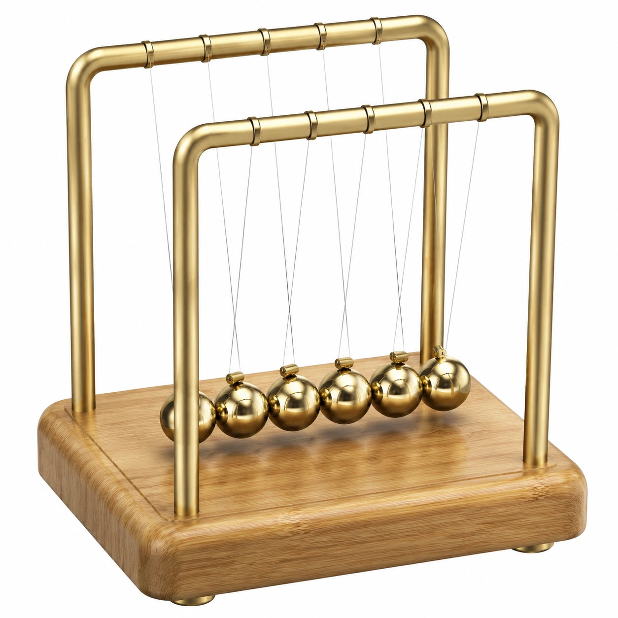 Klassisches Goldenes Kugelpendel Tischdekoration