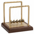 Newtonpendel Schreibtischspielzeug Gold Braun