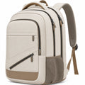 Wasserdichter Laptop-Rucksack für Reisen Beige 30x15x45cm