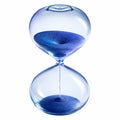 Elegante Sanduhr Blau 30 Minuten